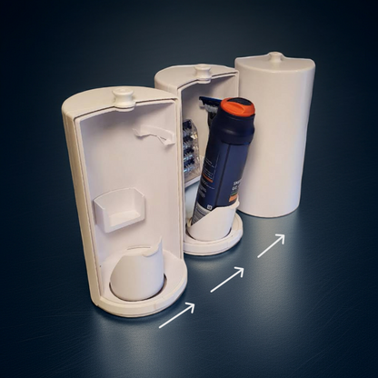 Shaving Kit Caddy Organizer - White w/o trim